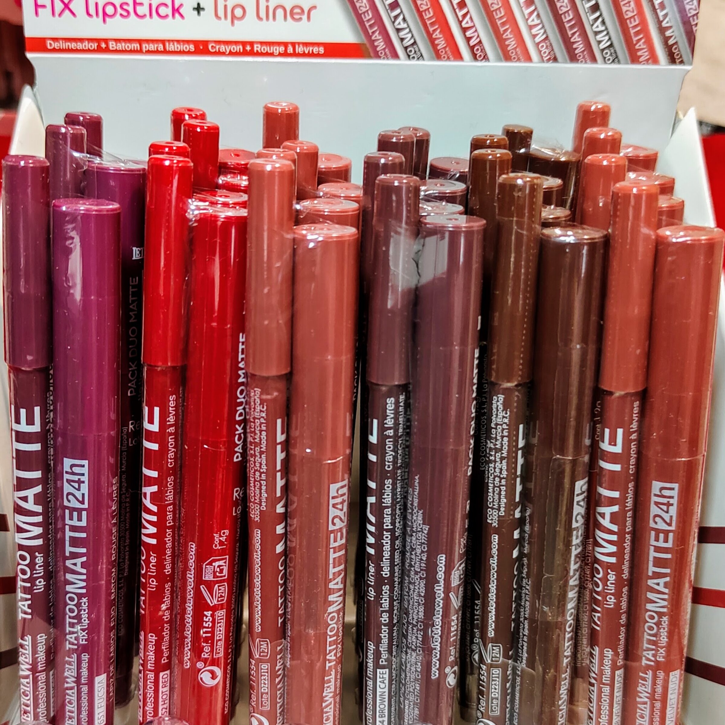 PERFILADOR+BARRA DE LABIOS FIJA 24h.