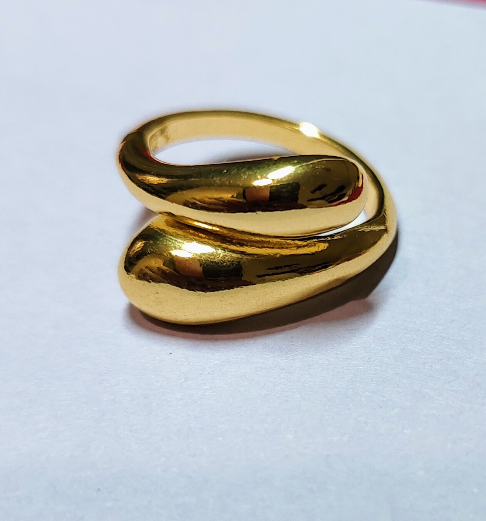 ANILLO GOTAS DORADO - 4