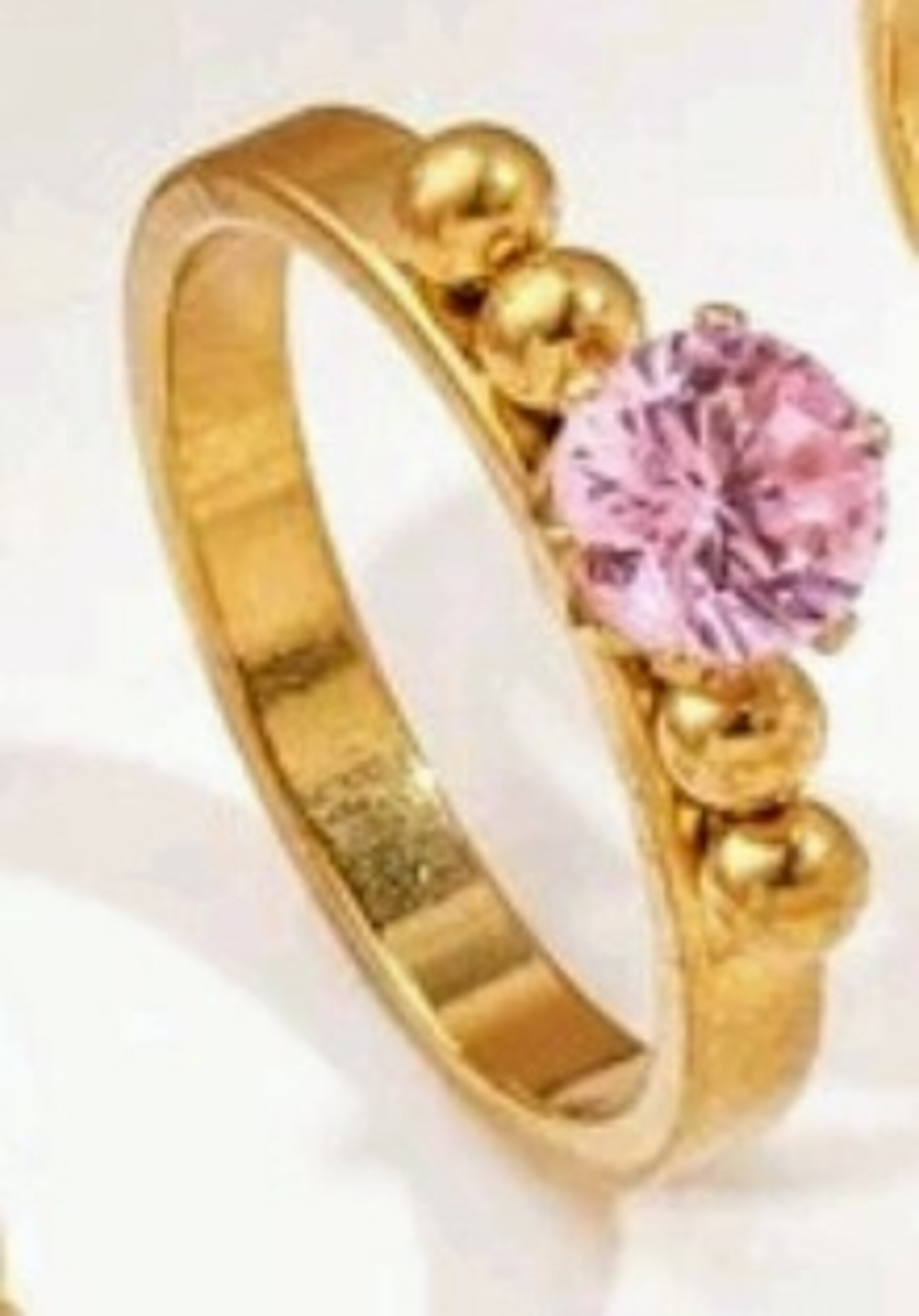 ANILLO CRISTAL ROSA - 3