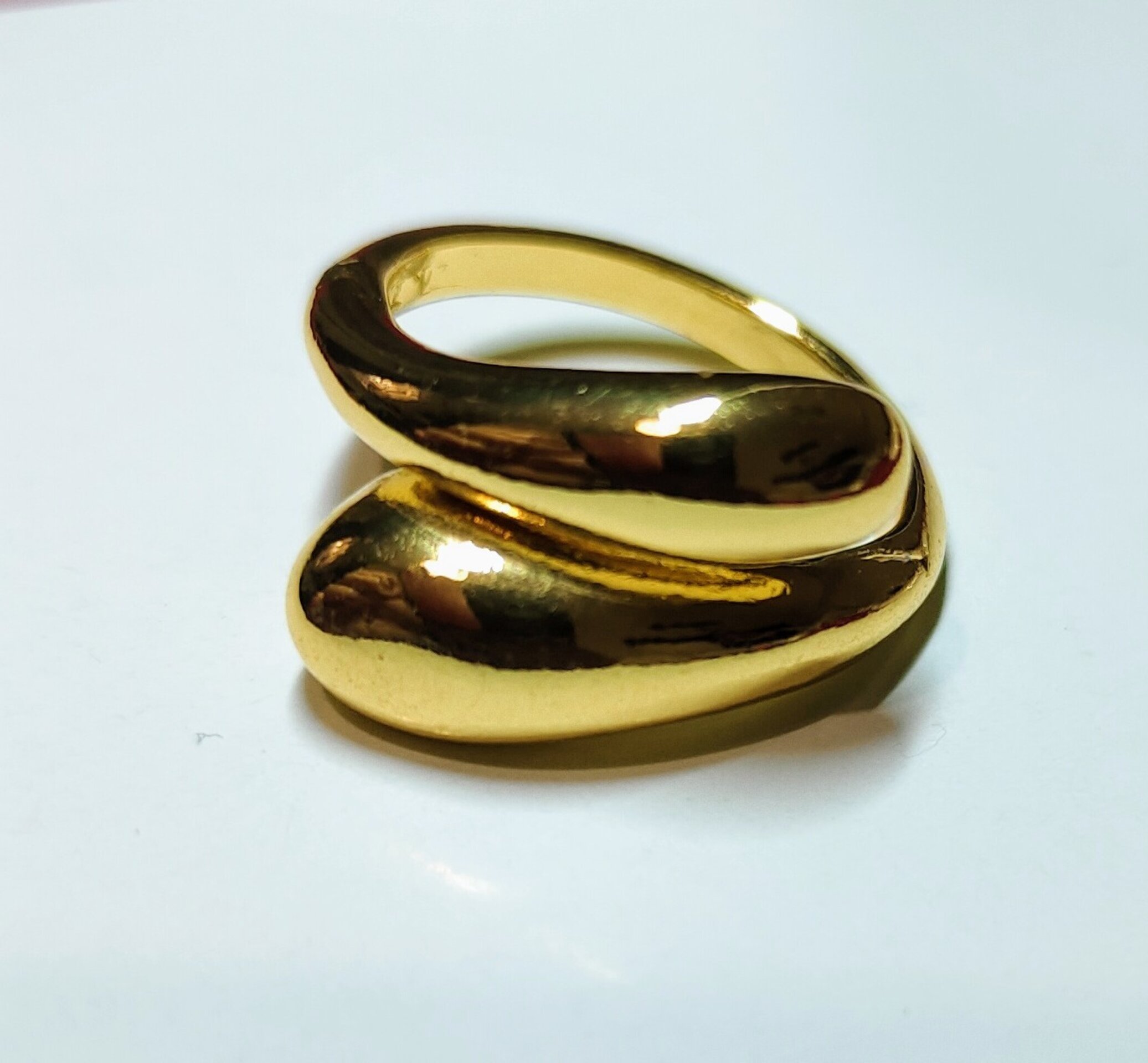ANILLO GOTAS DORADO - 2