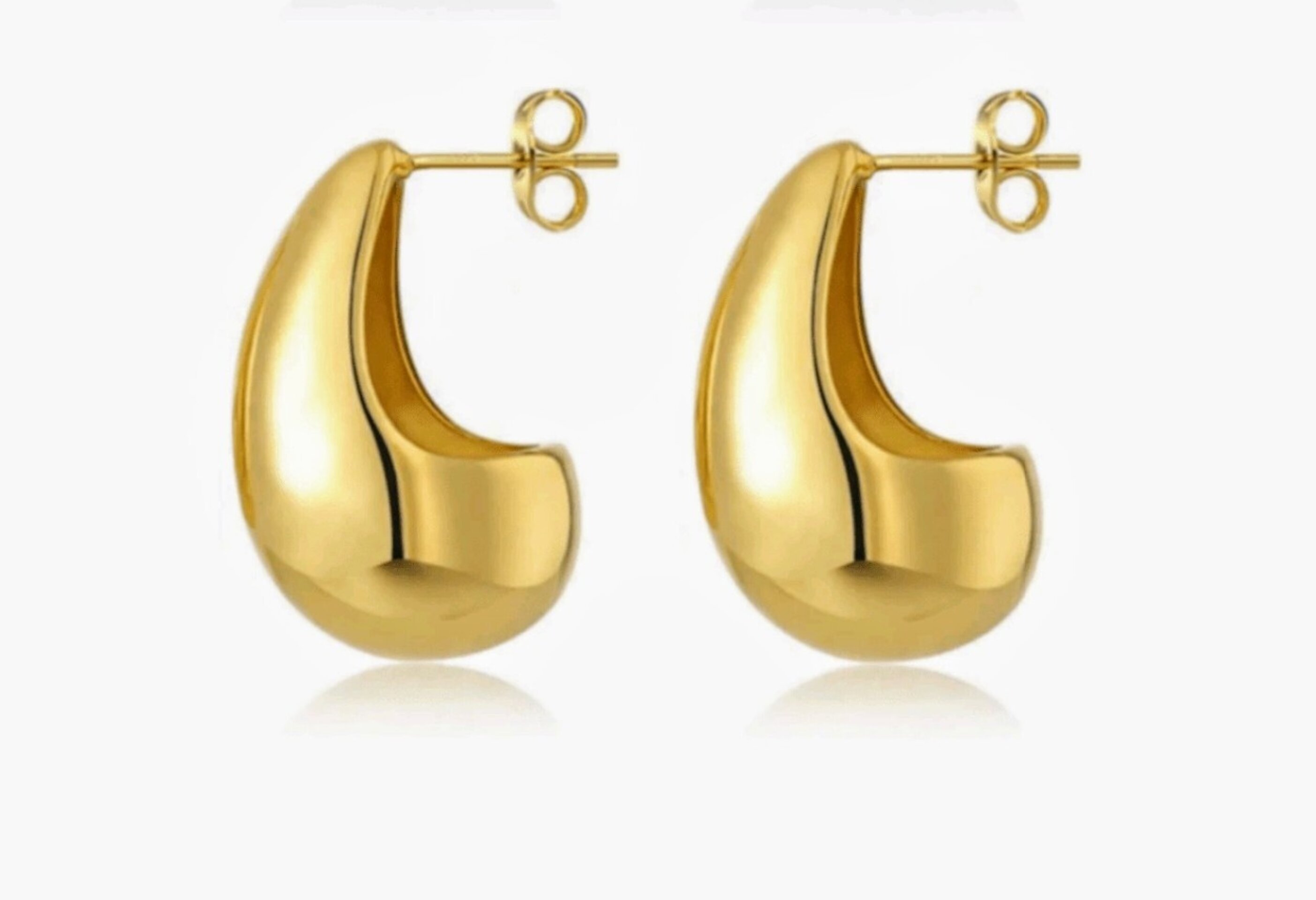 PENDIENTES GOTA DORADA - 2