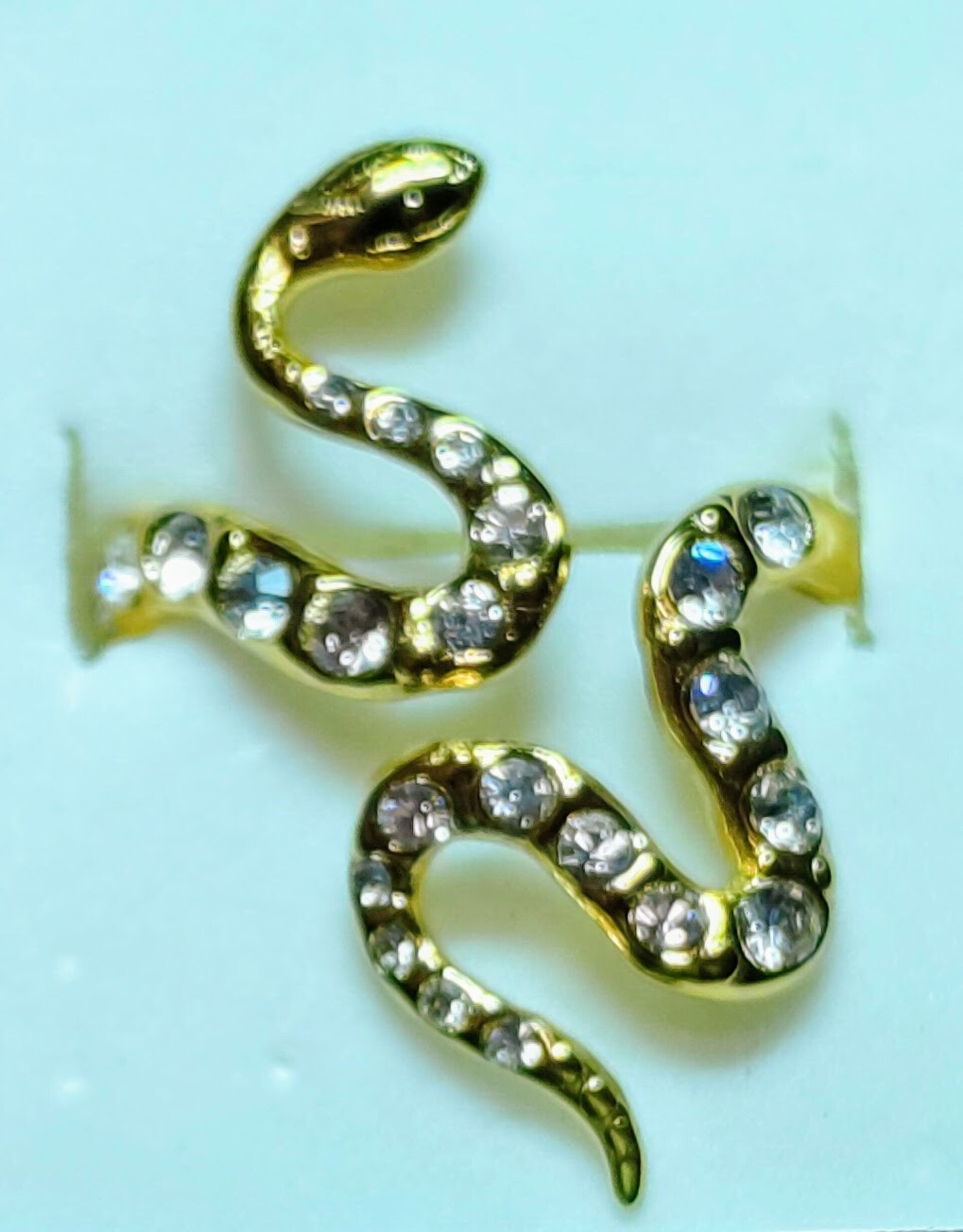 ANILLO SERPIENTE CRISTAL - 2