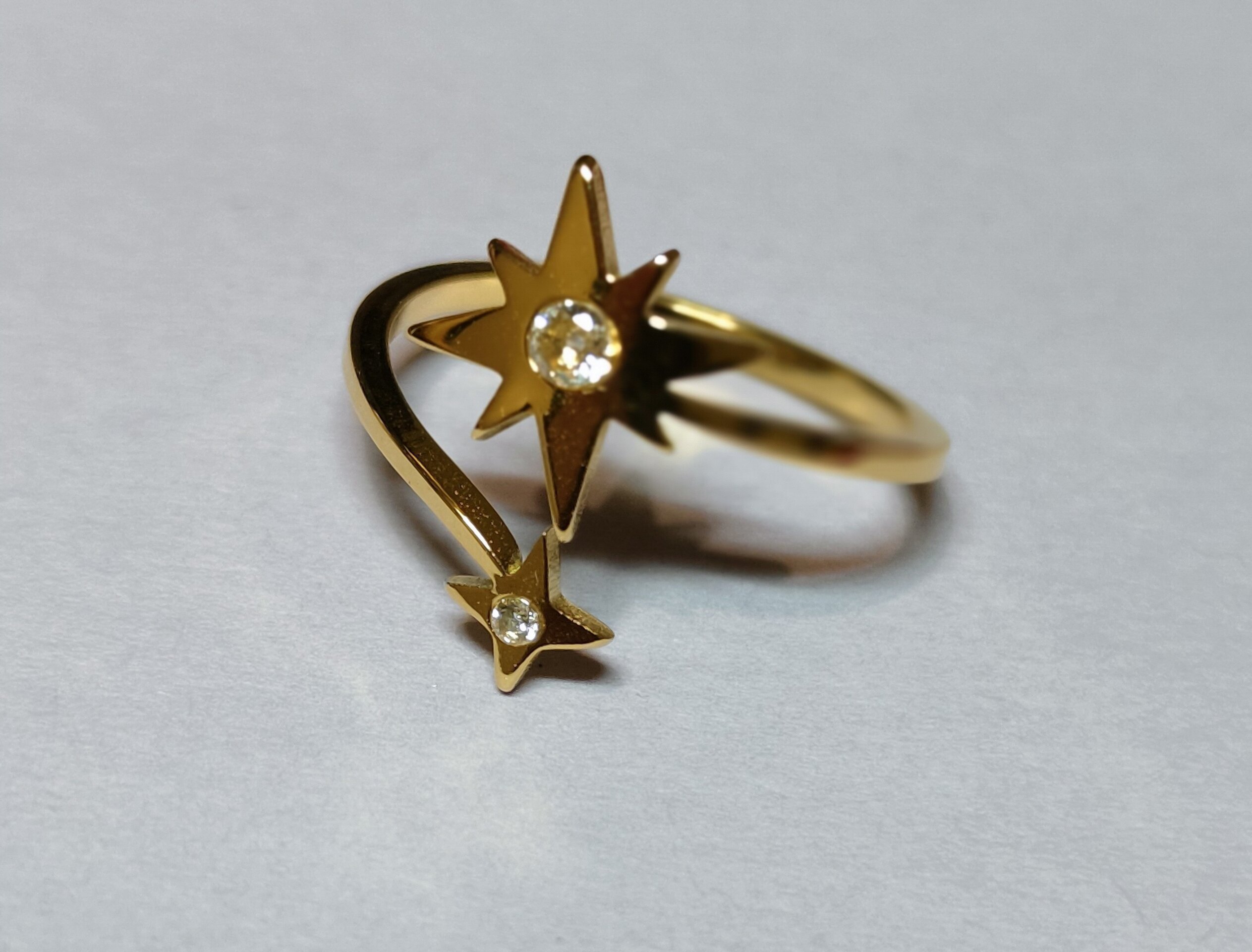 ANILLO ESTRELLA CIRCONITA - 3