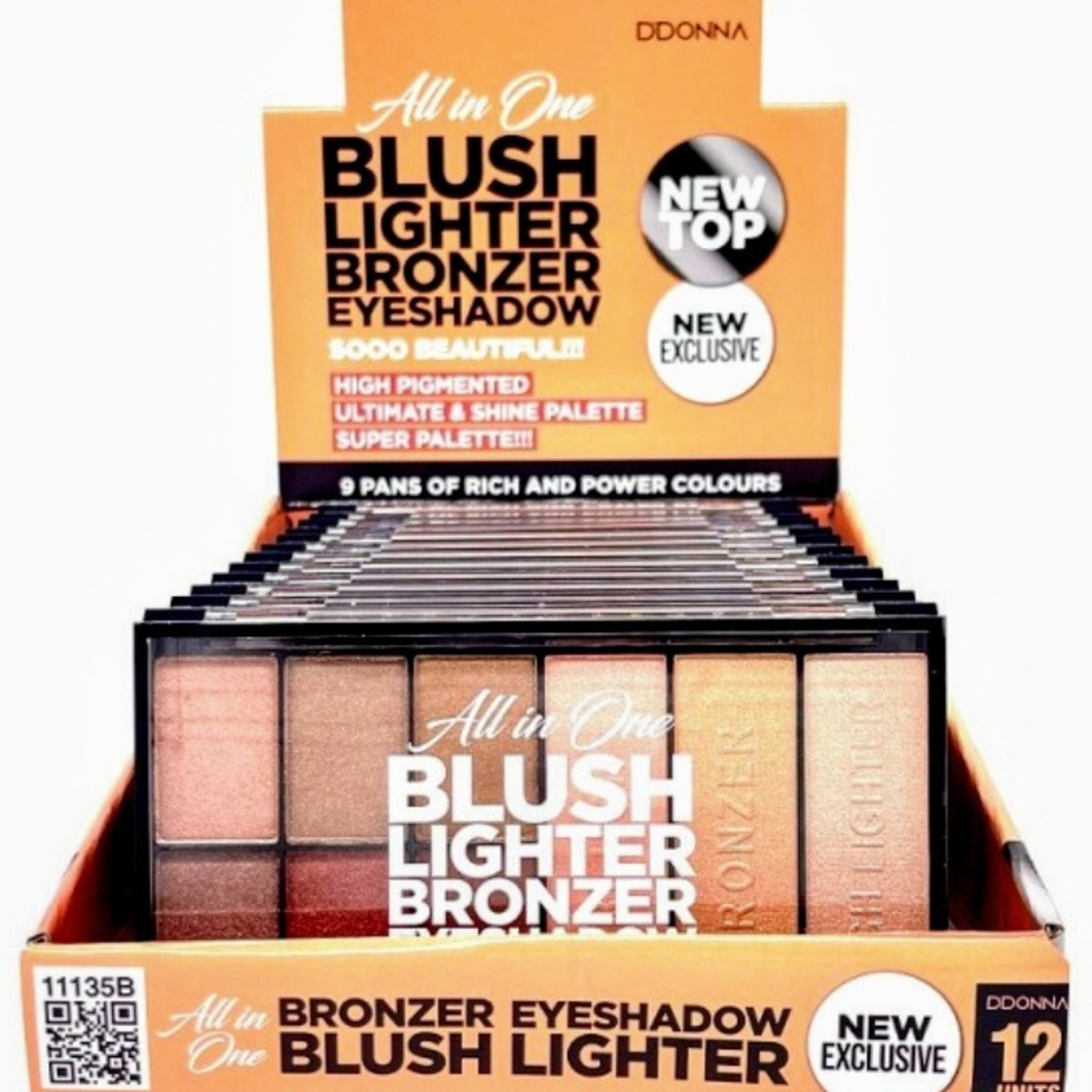 Maquillaje de cara todo en uno